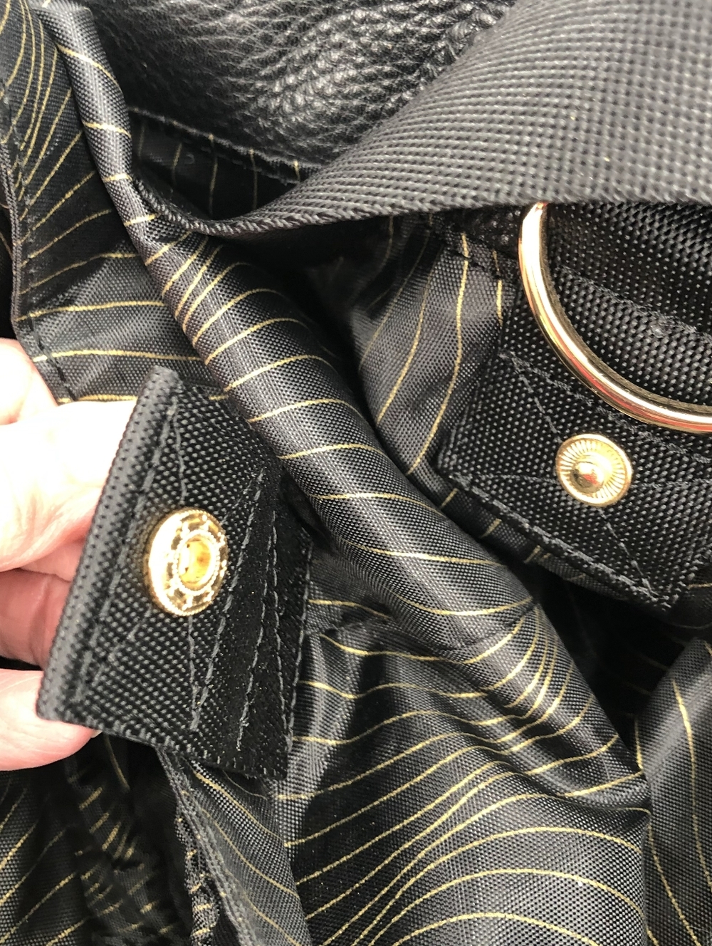 Rosie Pope Addison Lane Diaper Bag Carryall, Black - Picture 6 of 8